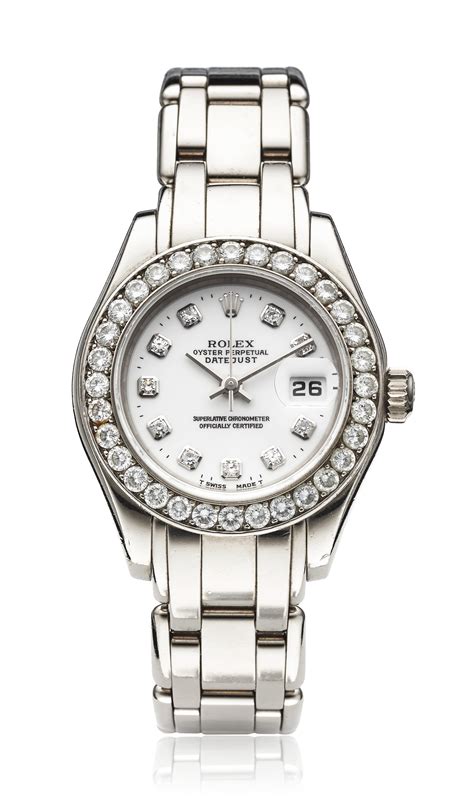 rolex women white gold|Rolex lady datejust white gold.